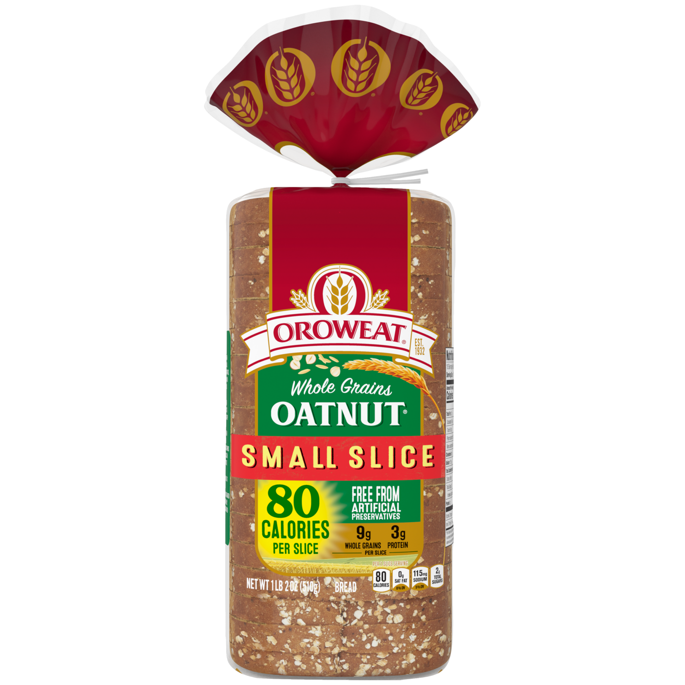 Oroweat® Premium Breads Small Slice Oatnut